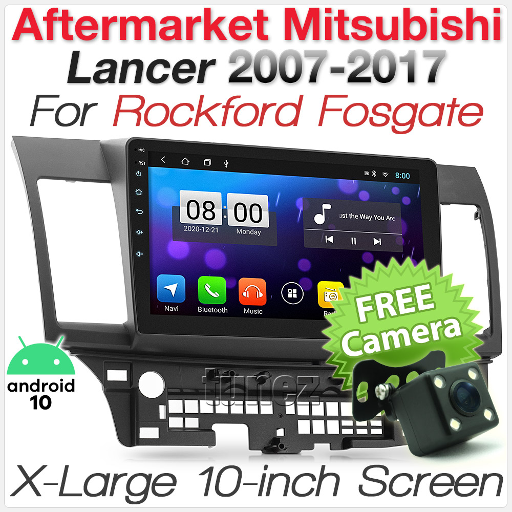 10" Android Car Player MP3 GPS For Mitsubishi Lancer CJ 2007-2017 Rockford Radio