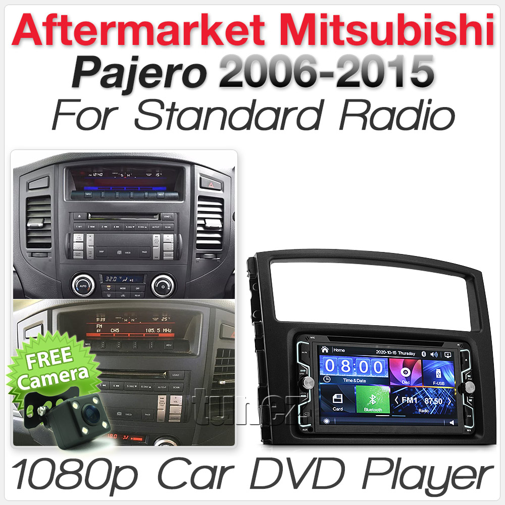 Car DVD Player Mitsubishi Pajero NW NT NS Stereo Radio MP3 Fascia Facia Kit CD