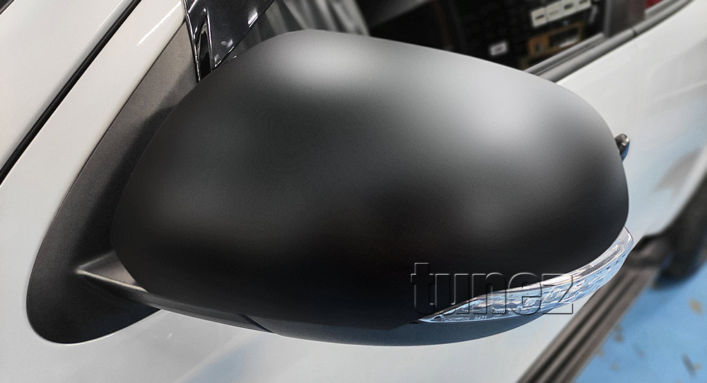 MTLM15 Mitsubishi Triton L200 5th Generation Gen Post-facelift Facelift Year 2018 2019 2020 2021 MR Chassis GLX + GLS Barbarian Warrior Titan Challenger Matt Matte Material Black OEM Fitting Aftermarket Side Mirror Cover Guard Protector