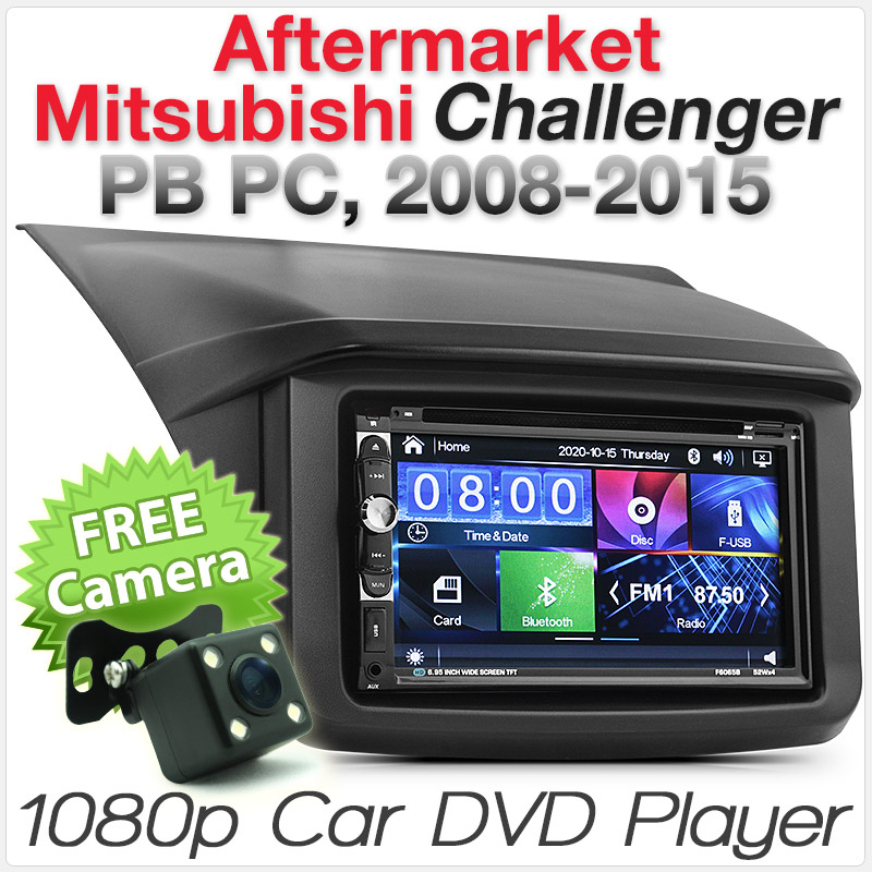Car DVD USB MP3 Player Mitsubishi Challenger PB PC Stereo Radio Facia ISO Kit