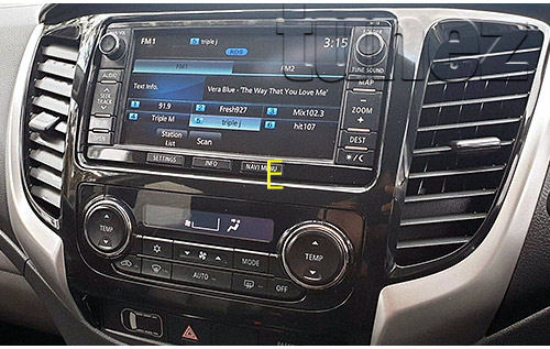 MTR10CP MTR10 Licensed Apple CarPlay Android Auto GPS Mitsubishi Triton L200 MQ MR 5th Generation Gen 2015 2016 2017 2018 2019 2020 GLX GLS Premium ADAS Exceed Barbarian X Titan Warrior Challenger 4 Life Super Large 9-inch 9