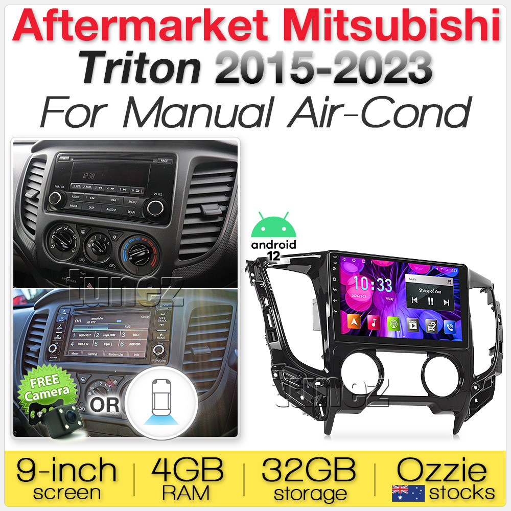 MTR07AND MTR08AND MTR12AND GPS Mitsubishi Triton L200 MQ MR 5th Generation Gen 2015 2016 2017 2018 2019 2020 GLX GLS Premium ADAS Exceed Barbarian X Titan Warrior Challenger 4 Life large 9-inch touch screen DSP Time Alignment Audio Latest Australia UK European USA Apple CarPlay Android Auto 13 Car USB player radio stereo 4G LTE WiFi head unit Aftermarket External and Internal Microphone Bluetooth Europe Sat Nav Navi Plug and Play ISO Plug Wiring Harness Matching Fascia Kit Facia Free Reversing Camera Album Art ID3 Tag RMVB MP3 MP4 AVI MKV Full High Definition FHD 1280p DAB+ Digital Radio DAB + Connects2 CTSMT003.2