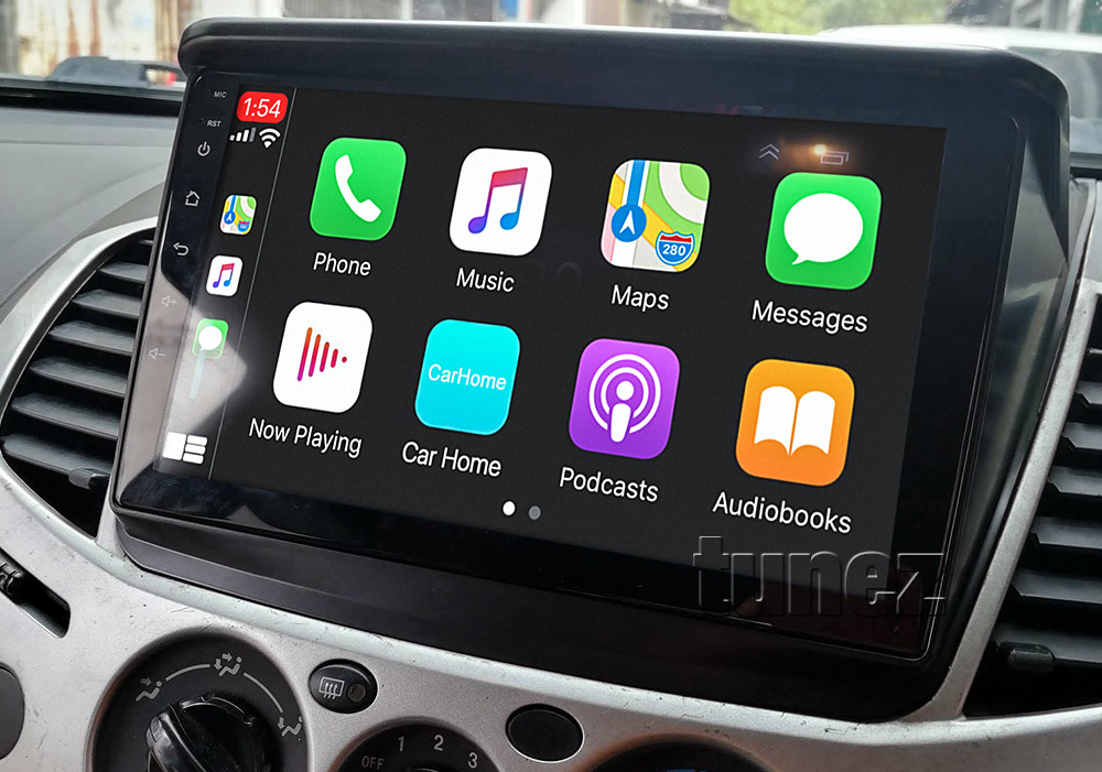 Apple CarPlay Android Auto For Mitsubishi L200 ML MN 2006