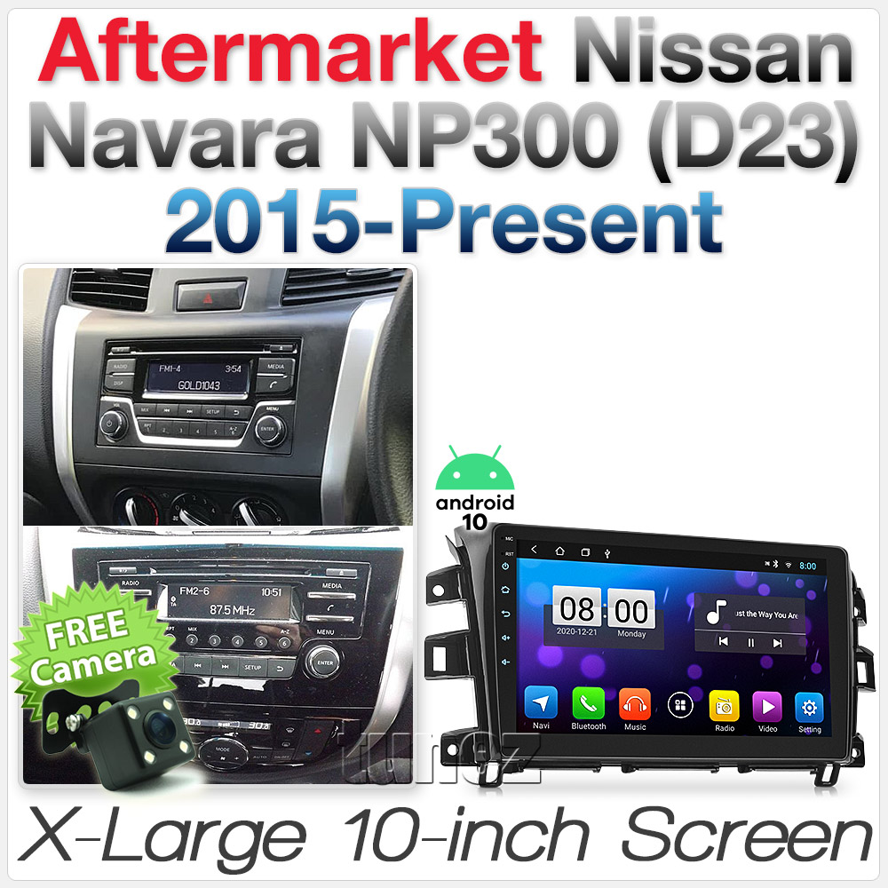 10" Android Car MP3 Player For Nissan Navara D23 RX DX Radio Stereo MP4 GPS