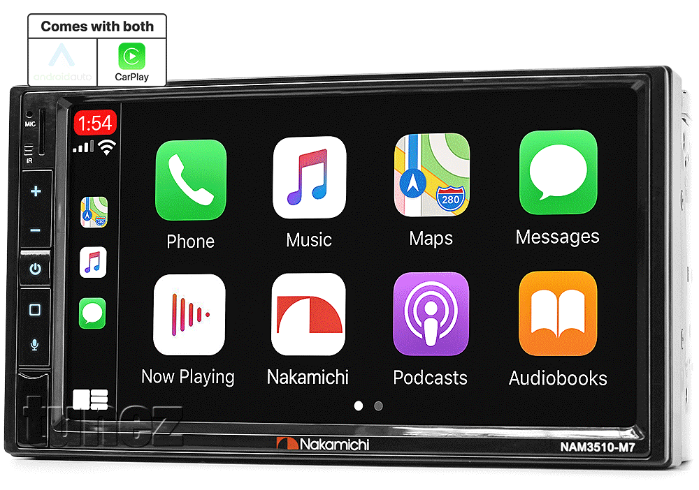 ISZ22CP Aftermarket Isuzu D-Max MU-X Holden Colorado Nakamichi NAM3510-M7 Licensed Apple CarPlay Android Auto 2012 2013 2014 2015 2016 7-inch Universal Double DIN Latest Australia UK European USA Original Car USB Charger 1.0A SD player radio stereo head unit details External and Internal Microphone Bluetooth Europe Sat Nav Navi Plug and Play ISO Plug Wiring Harness Fascia Kit Facia Free Reversing Camera Album Art ID3 Tag RMVB MP3 MP4 AVI MKV Full High Definition FHD 1080p DAB+ Digital Radio