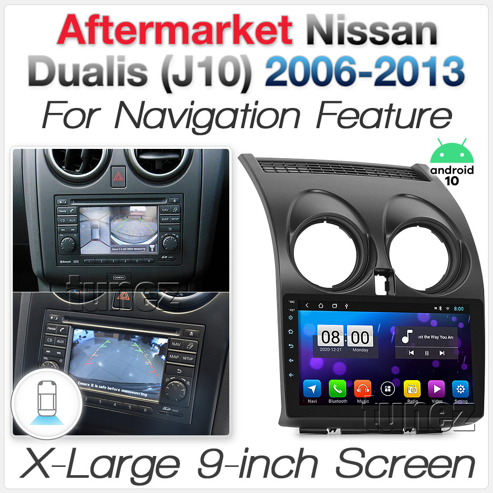 9" Android MP3 Car Player GPS For Nissan Dualis J10 2006-2013 Radio Head Unit