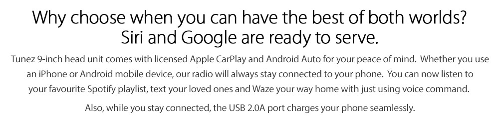 ISZ25CP Licensed Apple CarPlay Android Auto GPS Aftermarket Isuzu D-Max Holden Rodeo Colorado RA RC 1st Generation Europe European Australia Year 2007 2008 2009 2010 2011 2012 Super Large 9-inch Touch Screen IPS Capacitive Universal Double DIN Latest Australia UK European USA Original Car USB 2.0A Charge player radio stereo head unit Aftermarket External and Internal Microphone Bluetooth Europe Sat Nav Navi Plug and Play ISO Plug Wiring Harness Matching Fascia Kit Facia Free Reversing Camera Album Art ID3 Tag RMVB MP3 MP4 AVI MKV Full High Definition FHD AirPlay Air Play MirrorLink Mirror Link Connects2 CTSIZ001.2