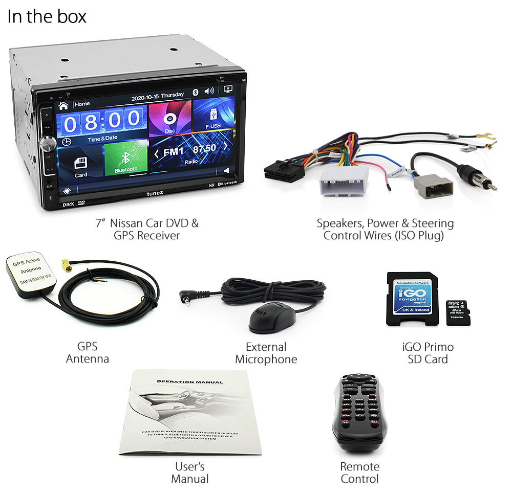 7 U0026quot Dvd Gps Car Player Stereo Sat Nav For Nissan Juke