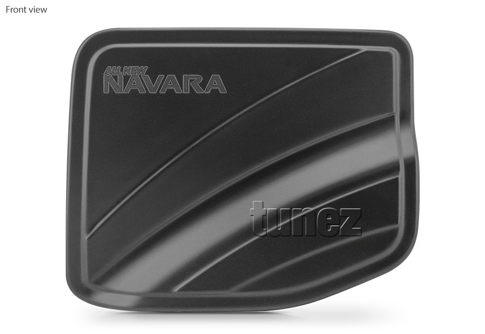 Matt Black Petrol Gas Fuel Tank Door Cap Cover For Nissan Navara NP300 D23 Tunez
