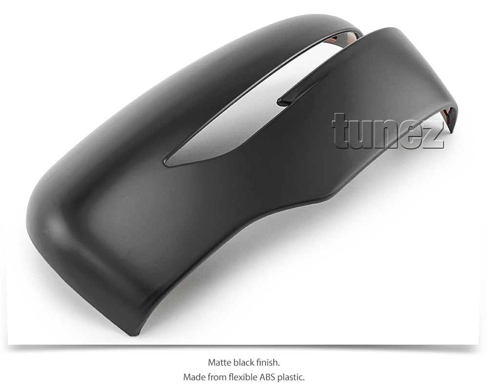 NVM11 Nissan X-Trail XTrail T32 Qashqai J11 Juke F15 UK United Kingdom USA Australia Europe Matte Matt Black Night Dark Sky Series Edition Rear Side Mirror Cover Guard Protector Turn Signal Indicator For Car Aftermarket Pair 2014 2015 2016 2017 2018 2019 2020