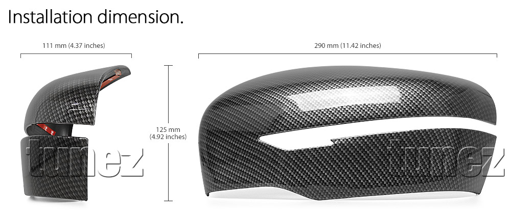NVM12 Nissan Navara NP300 NP 300 D23 Series DX RX ST ST-X PRO-4X SL Visia Acenta Acenta+ N-Connecta Tekna UK United Kingdom USA Australia Europe Matte Matt Black Night Dark Sky Series Edition Rear Carbon Fiber Print Side Mirror Cover Guard Protector Turn Signal Indicator For Car Aftermarket Pair 2014 2015 2016 2017 2018 2019 2020 2021