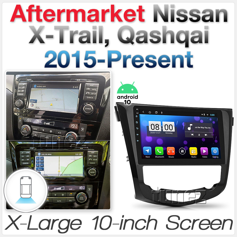 10" Android Car MP3 Player For Nissan X-Trail T32 Qashqai Radio Stereo MP4 GPS