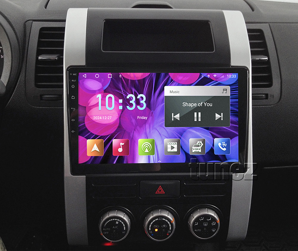 NXT03AND GPS Aftermarket Nissan X-Trail XTrail X Trail T31 2nd Generation Gen Year 2007 2008 2009 2010 2011 2012 2013 capacitive 10 inches touchscreen Universal Double DIN Latest Australia UK European USA Original CarPlay Android Auto 10 Car USB player radio stereo 4GdLTE WiFi head unit details Aftermarket External and Internal Microphone Bluetooth Europe Sat Nav Navi Plug and Play ISO Plug Wiring Harness Matching Fascia Kit Facia Free Reversing Camera Album Art ID3 Tag RMVB MP3 MP4 AVI MKV Full High Definition FHD 1080p DAB+ Digital Radio DAB + Connects2 CTSIZ001.2