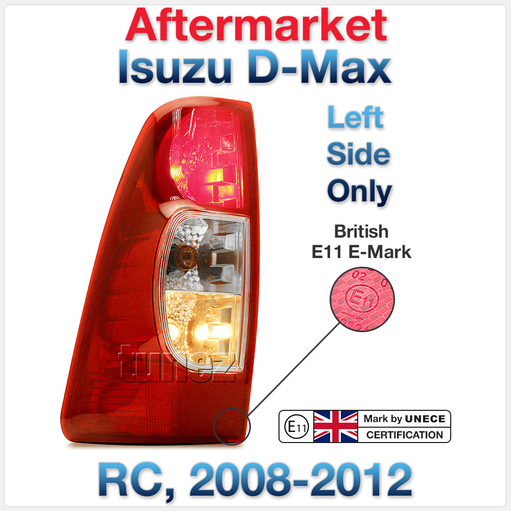 NEW Left Side Replacement Rear Tail Light Lamp For Isuzu D-Max RC 2008-2012 Ute