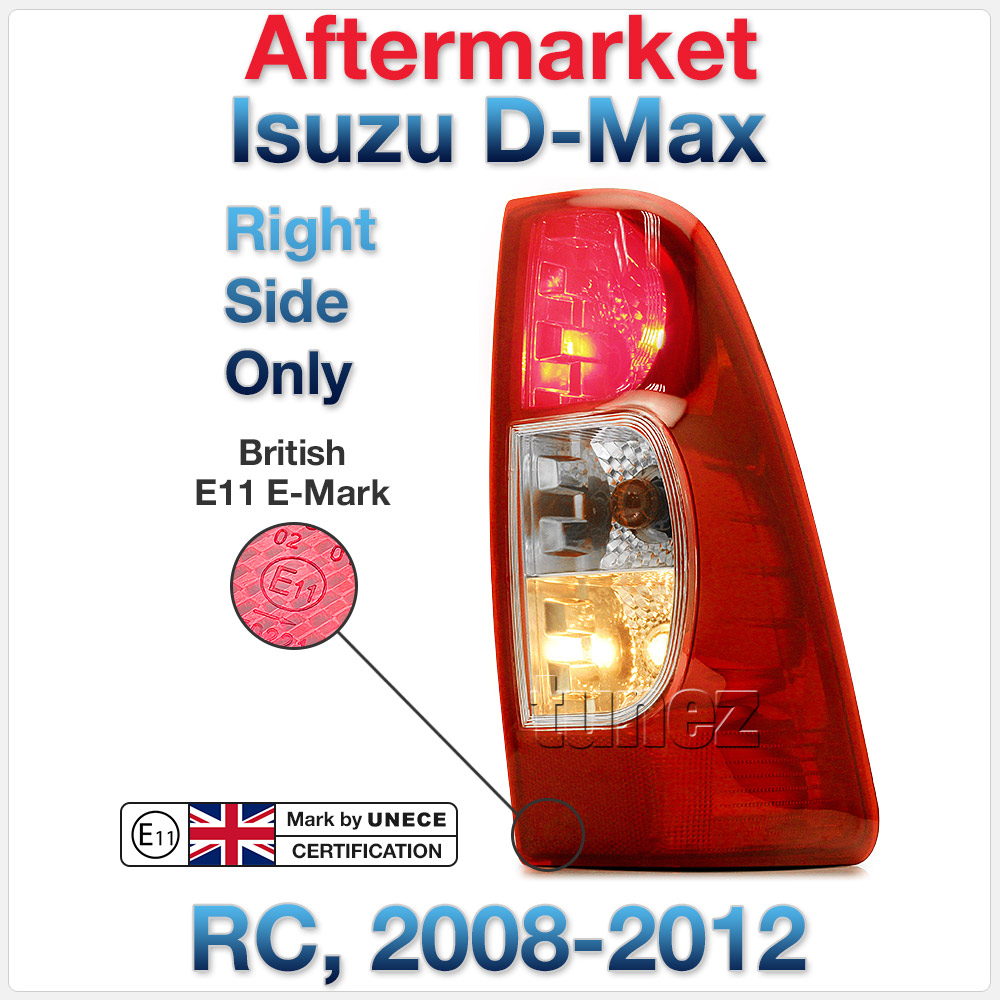 NEW Right Side Replacement Rear Tail Light Lamp For Isuzu D-Max RC 2008-2012 Ute