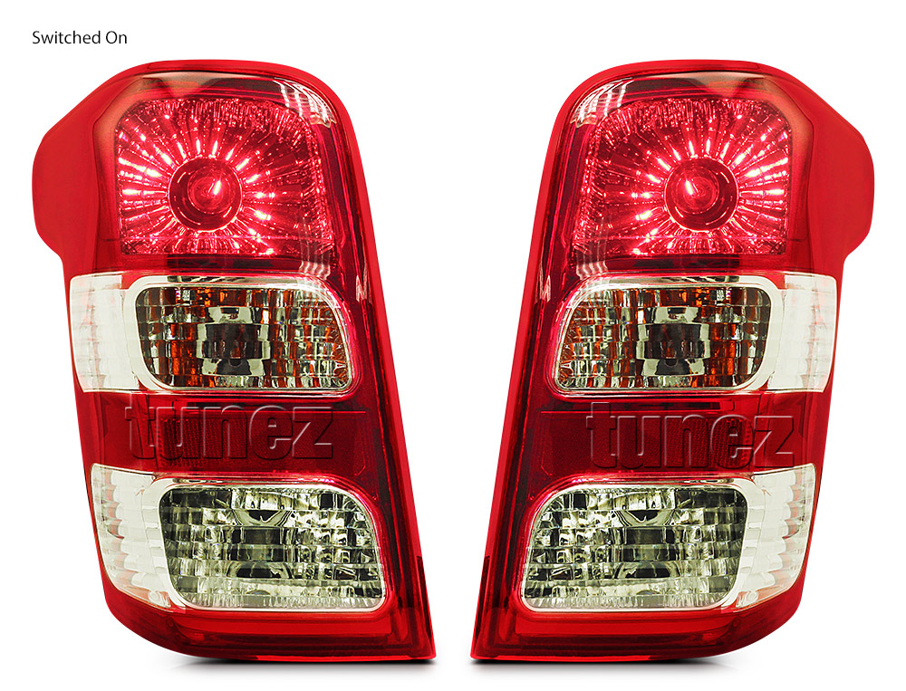 RLMT01 Mitsubishi Triton L200 Fiat Fullback MQ 5th Generation Gen Series GLX GLS GLX+ Blackline Exceed Barbarian Warrior Titan Challenger 2015 2016 2017 2018 2019 2020 Replacement OEM Standard Original Replace A Pair Set Left Right Side Lamp ABS Front Back Rear Tail Light Tail Lamp Head Light Headlight Taillights UK United Kingdom USA Australia Europe Set Kit For Car Aftermarket