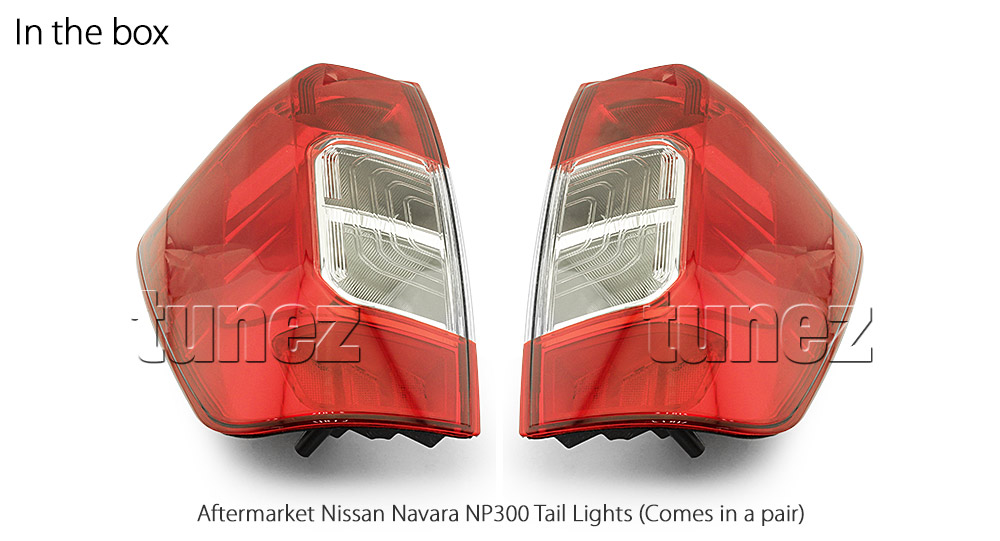 RLNP01P Nissan Navara NP300 NP 300 D23 Series DX RX ST ST-X SL Visia Acenta Acenta+ N-Connecta Tekna Replacement OEM Standard Original Replace A Pair Set Left Right Side Lamp ABS Front Back Rear Tail Light Tail Lamp Head Light Headlight Taillights UK United Kingdom USA Australia Europe Set Kit For Car Aftermarket 2014 2015 2016 2017 2018 2019