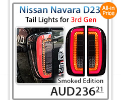 RLNP02P Nissan Navara NP300 NP 300 D23 Series DX RX ST ST-X SL Visia Acenta Acenta+ N-Connecta Tekna Full COB LED Replacement OEM Standard Original Replace A Pair Set Left Right Side Lamp Red Edition ABS Front Back Rear Tail Light Tail Lamp Head Light Headlight Taillights Turn Signal Indicators UK United Kingdom USA Australia Europe Set Kit For Truck Pickup Car Aftermarket 2015 2016 2017 2018 2019 2020