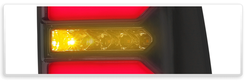 RLTH06 Toyota Hilux 7th Generation Gen 2004 2005 2006 2007 2008 2009 2010 2011 2012 2013 2014 2015 SR SR5 Workmate Invincible Icon Active SR SR5 Workmate Smoked Transparent LED Smoked LED COB Tail Rear Lamp Sequential Turn Signal Lights For Car Smoke AT Taillights Rear Lamp Light Aftermarket Pair