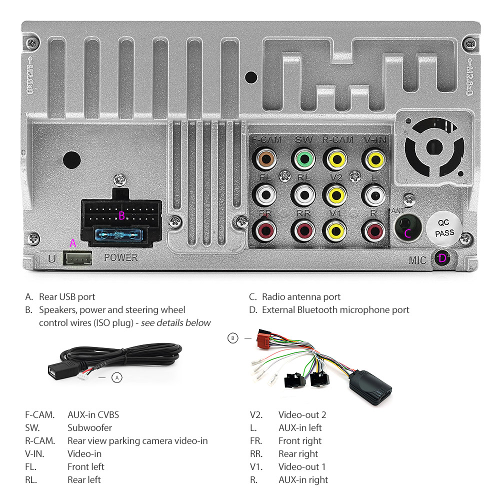 SAAB07DVD SAAB 9-3 93 Year 2007 2008 2009 2010 2011 2012 2013 2014 car DVD CD USB SD Card player radio stereo head unit details Aftermarket RMVB MP3 MP4 MKV AVI 1080p External Bluetooth Microphone UK Europe Australia USA Fascia Facia Kit ISO Wiring Harness Free Reversing Camera Full High Definition FHD 3.5mm AUX-in Plug and Play Installation Dimension tunez tunezmart Patch Lead Steering Wheel Control Compatible SWC CTSSA001.2 Connects2