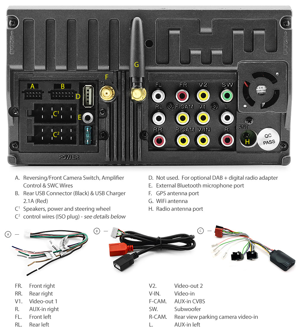 SAAB12AND GPS SAAB 9-3 93 Year 2007 2008 2009 2010 2011 2012 2013 2014 car 7-inch Universal Latest Australia UK European USA Original Android 7.1 Nougat car USB Charger 2.1A SD player radio stereo head unit details Aftermarket External and Internal Microphone Bluetooth Europe Sat Nav Navi Plug and Play Fascia Facia Kit ISO Plug Wiring Harness Steering Wheel Control SWC Patch Lead CTSSA001.2 Connects2 Free Reversing Camera Album Art ID3 Tag RMVB MP3 MP4 AVI MKV Full High Definition FHD Apple AirPlay Air Play MirrorLink Mirror Link 1080p DAB+ Digital Radio DAB + tunez tunezmart