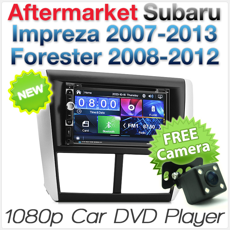 Car DVD Player Subaru Impreza G3 Forester S3 Stereo Radio USB Fascia ISO Kit