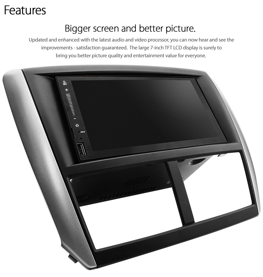 SBR11AND GPS Aftermarket Subaru Impreza 3rd Third Generation Gen GE GH GR GV G3 Year 2007 2008 2009 2010 2011 2012 2013 Forester S3 SH 7-inch Universal Double DIN Latest Australia UK European USA Original Android 7.1 Nougat car USB Charger 2.1A SD player radio stereo head unit details Aftermarket External and Internal Microphone Bluetooth Europe Sat Nav Navi Plug and Play Fascia Kit Right Hand Drive ISO Plug Wiring Harness Steering Wheel Control Double DIN Patch Lead CTSSU001.2 Connects2 Free Reversing Camera Album Art ID3 Tag RMVB MP3 MP4 AVI MKV Full High Definition FHD Apple AirPlay Air Play MirrorLink Mirror Link 1080p DAB+ Digital Radio DAB +