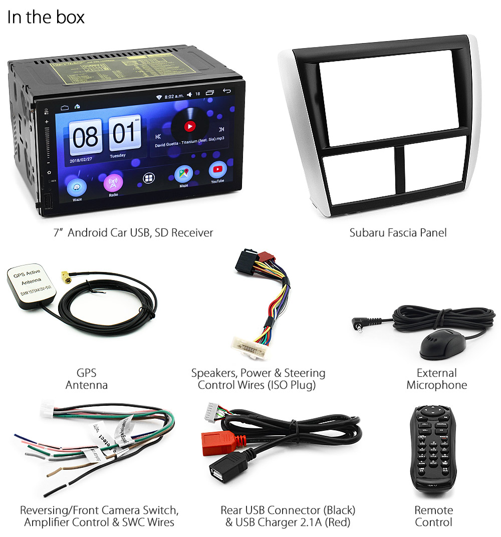 Android Car MP3 Player For Subaru Impreza G3 GPS Stereo Radio Head Unit