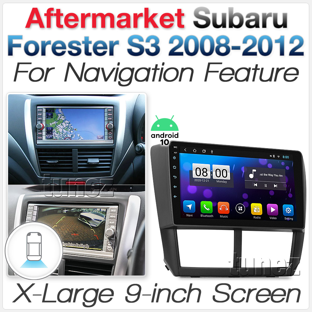 9" Android Car Player MP3 For Subaru Forester S3 2008-2012 Stereo Radio Fascia