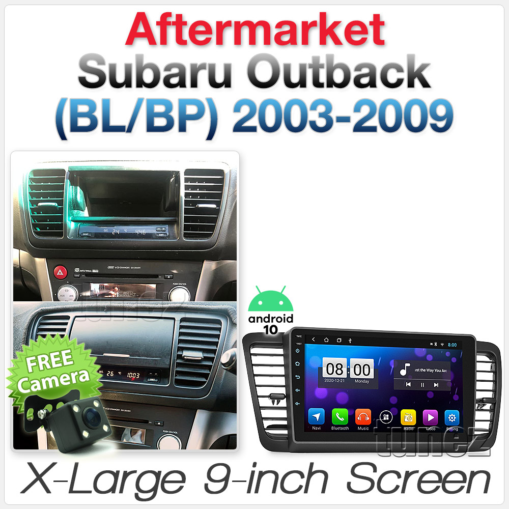 9" Android Car Player MP3 For Subaru Outback BL BP 2003-2009 Stereo Radio Fascia