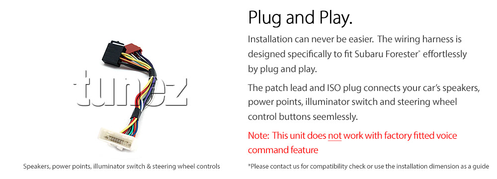 SBR19AND GPS Aftermarket Subaru Forester SG Year 2003 2004 2005 2006 2007 2008 capacitive 9 inches touchscreen Universal Double DIN Latest Australia UK European USA Original CarPlay Android Auto 10 Car USB player radio stereo 4GdLTE WiFi head unit details Aftermarket External and Internal Microphone Bluetooth Europe Sat Nav Navi Plug and Play ISO Plug Wiring Harness Matching Fascia Kit Facia Free Reversing Camera Album Art ID3 Tag RMVB MP3 MP4 AVI MKV Full High Definition FHD 1080p DAB+ Digital Radio DAB + Connects2 CTSIZ001.2