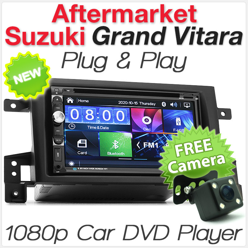 Suzuki Grand Vitara Car DVD USB MP3 Player Stereo Radio JB Fascia Facia ISO Kit