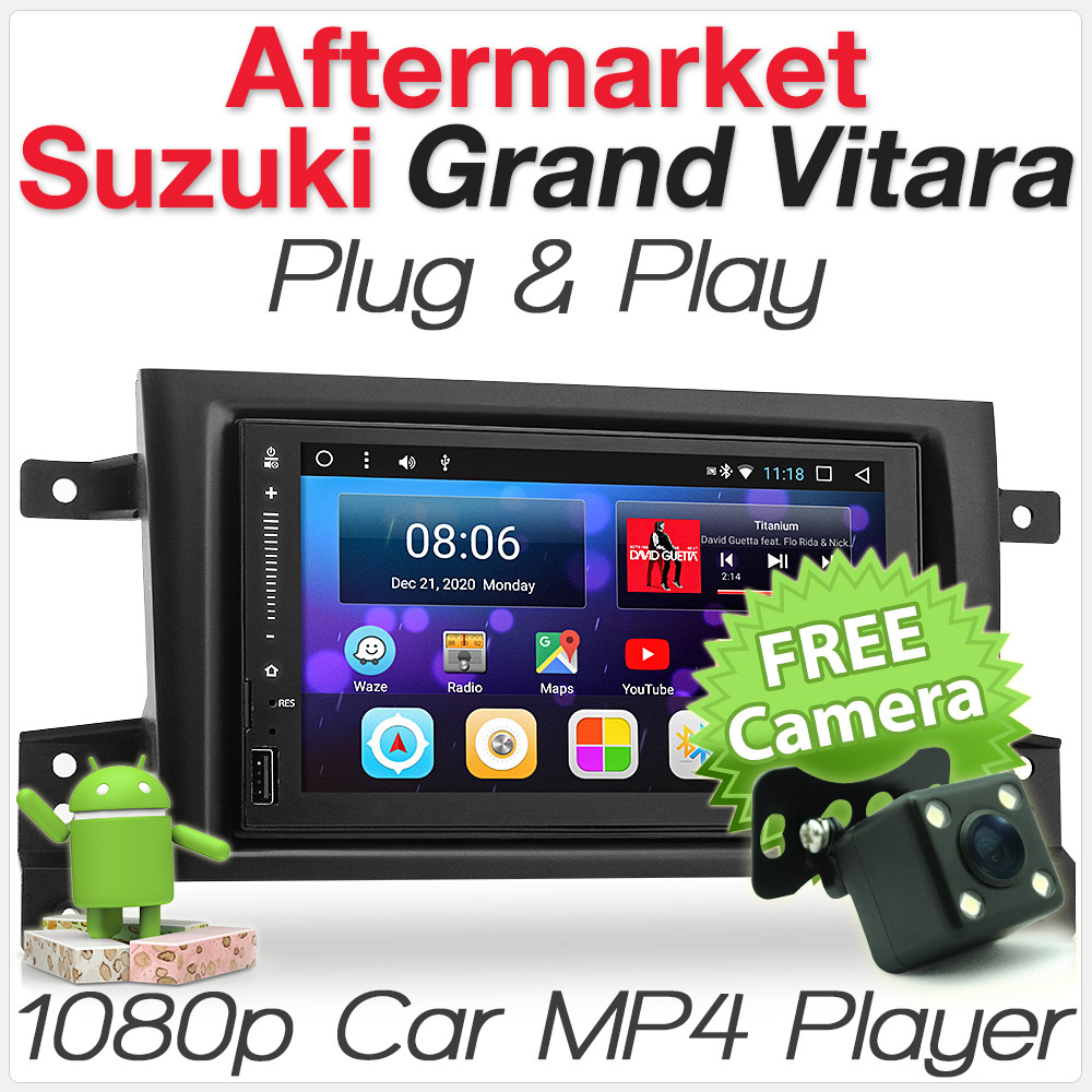 Android Car MP3 Player Suzuki Grand Vitara 2005-2016 Radio Stereo Head Unit MP4