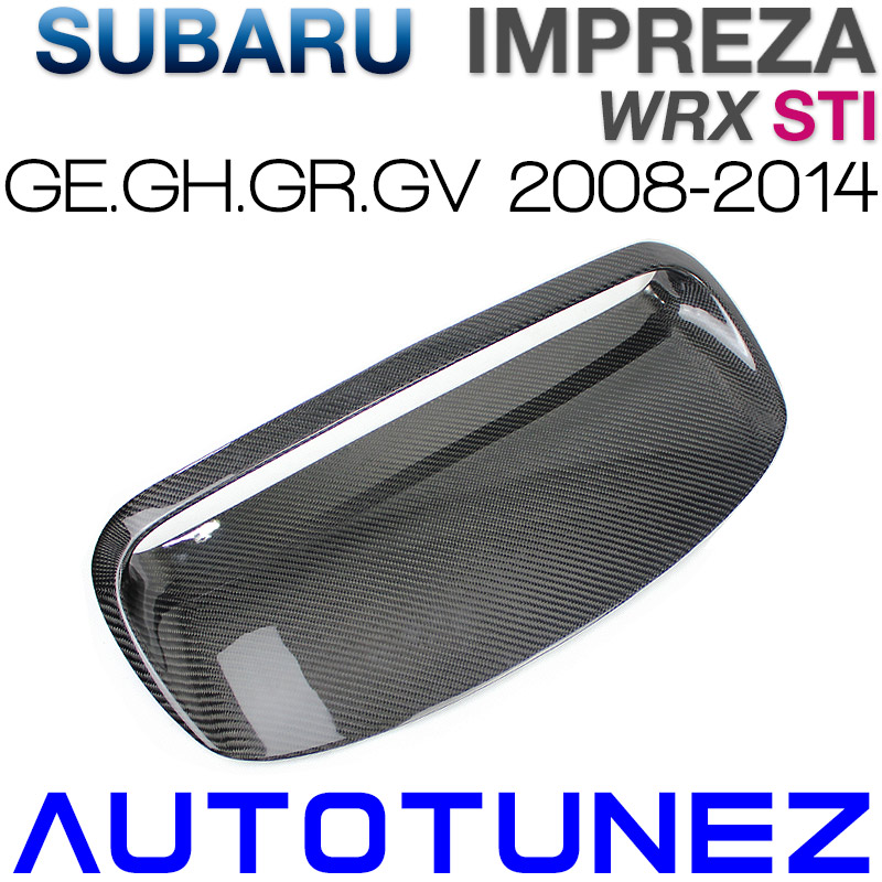 Subaru Impreza WRX STI Version 10 th Generation GE GH GR GV Air Intake Scoop Hood Bonnet Aftermarket Black 2008 2009 2010 2011 2012 2013 2014