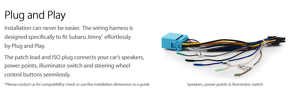 Suzuki Jimny 2017 Wiring Harness
