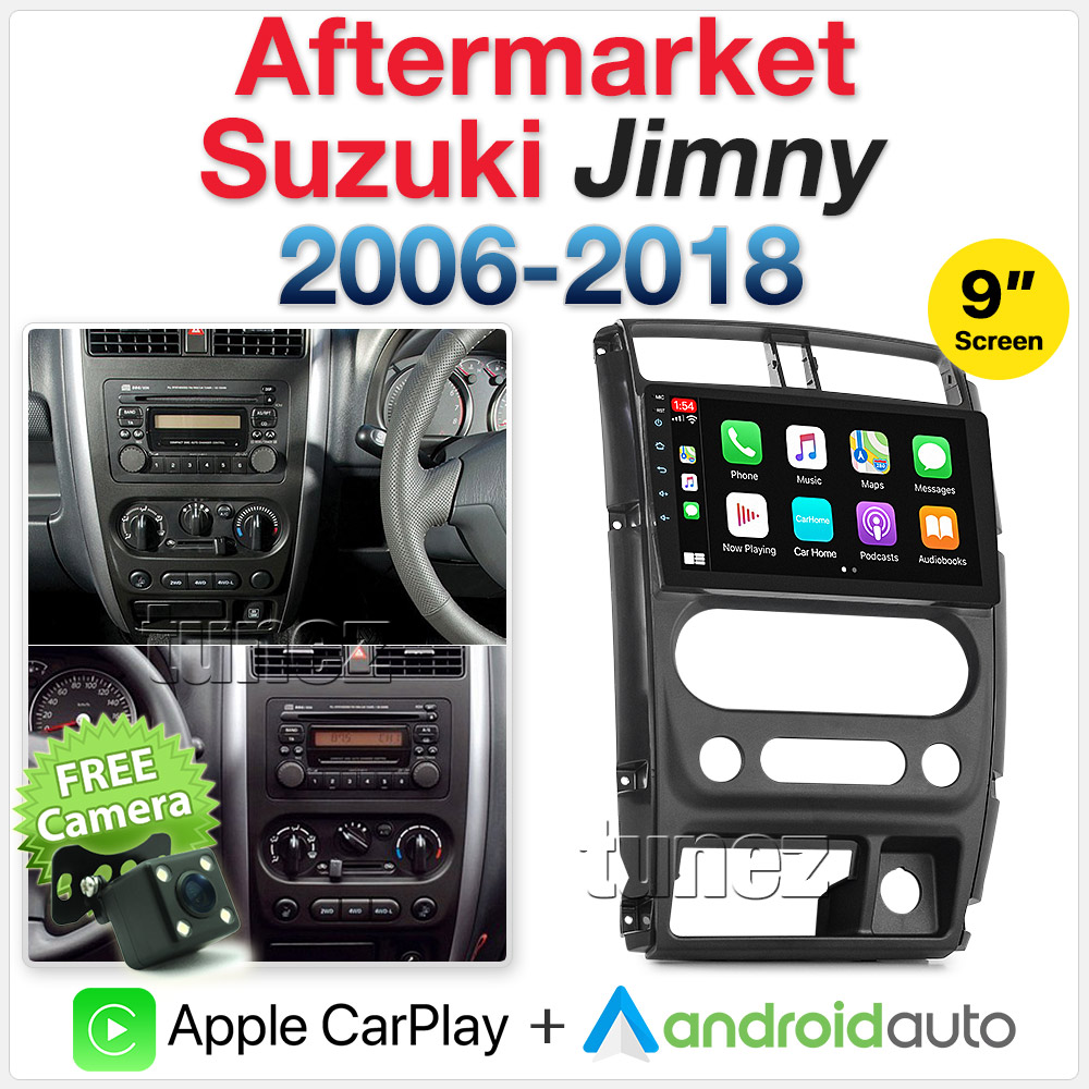 Apple CarPlay Android Auto For Suzuki Jimny 2006-2018 Head Unit Radio Stereo