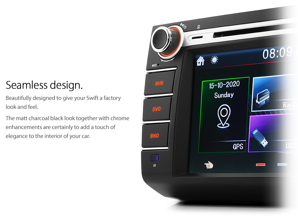 SS10DVBT 8-inch 8' Aftermarket Suzuki Swift 2nd Second Gen Generation Europe European Australia 2005 2006 2007 2008 2009 2010 RS 415 416 Sport Direct Loading design car DVD USB SD player MP3 Album Art ID3 Tag RDS radio stereo head unit details Aftermarket External and Internal Microphone Bluetooth RMVB 720p Free Reversing Camera UK United Kingdom Fascia Kit ISO Plug Wiring Harness Steering Wheel Control buttons Double DIN Patch Lead Connects2 CTSSZ002.2 Sat Nav Navi tunez tunezmart Navigation System Genuine Licensed iGO Primo Latest Australia UK United Kingdom Europe NAVTEQ map 7-digit postcode Digital TV DVB-T MPEG-4 DVBT MPEG4 Dual Antenna External Box