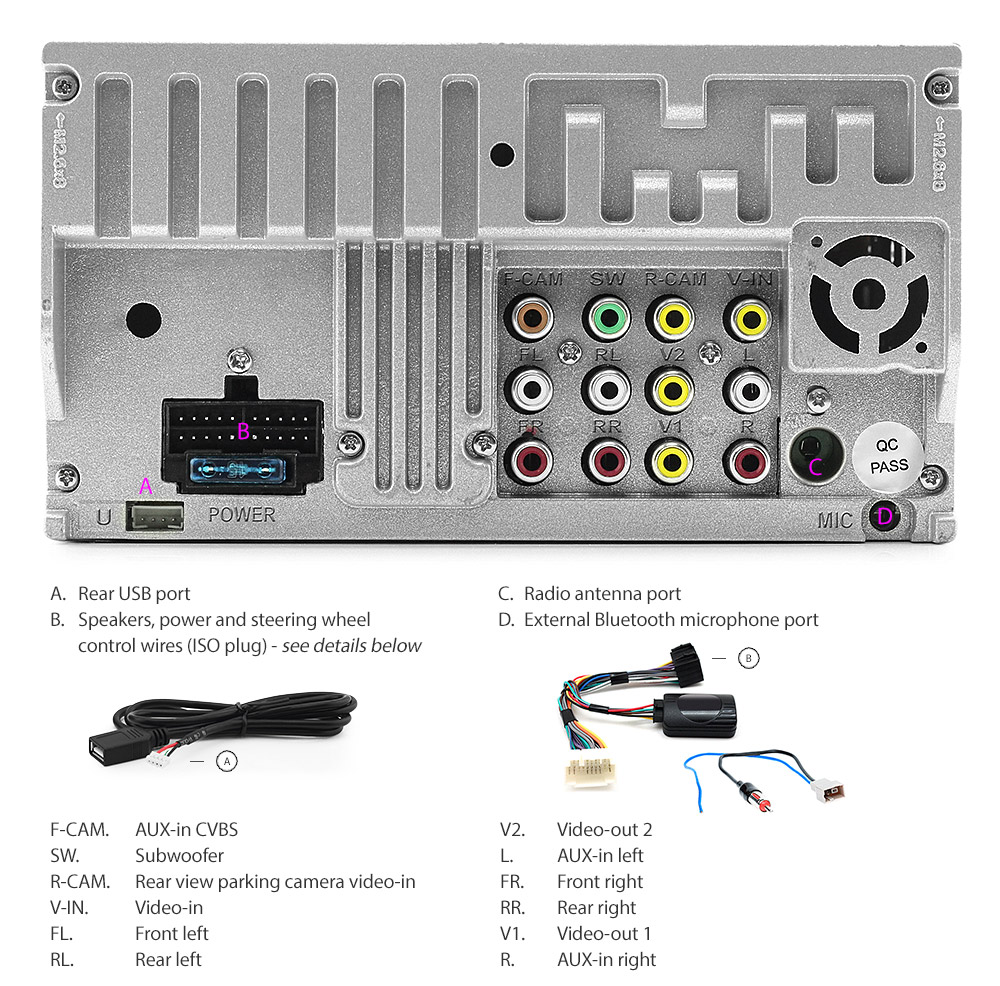 SS11DVD 7-inch Aftermarket Suzuki Swift 3rd Third Generation Europe European Australia FZ Year 2011 2012 2013 2014 2015 2016 2017 Direct Loading design car DVD USB SD player AVI MKV RMVB MP4 MP3 Album Art ID3 Tag RDS radio stereo head unit details Aftermarket External and Internal Microphone Bluetooth Full High Definition FHD 1080p Free Reversing Camera UK United Kingdom Fascia Facia Kit ISO Plug Wiring Harness Steering Wheel Control buttons Double DIN Patch Lead Connects2 CTSSZ002.2