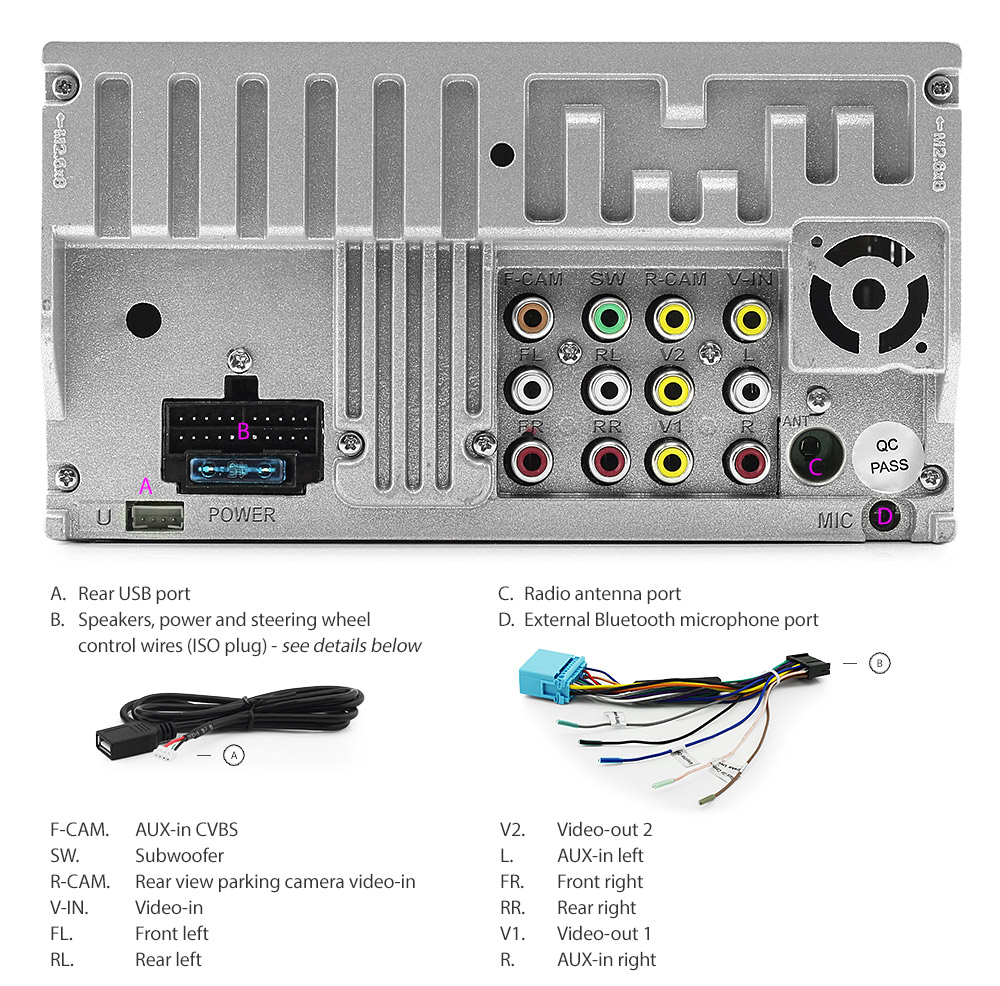 SS12DVD Super Large 8-inch Suzuki Swift 8