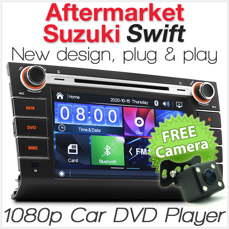 8" Car DVD MP3 Player For Suzuki Swift RS 415 USB MP4 CD Head Unit Stereo Radio
