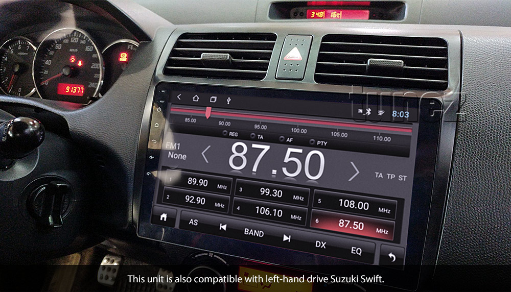 10" Car Android Player Suzuki Swift RS 415 MP3 USB MP4 Head Unit Stereo