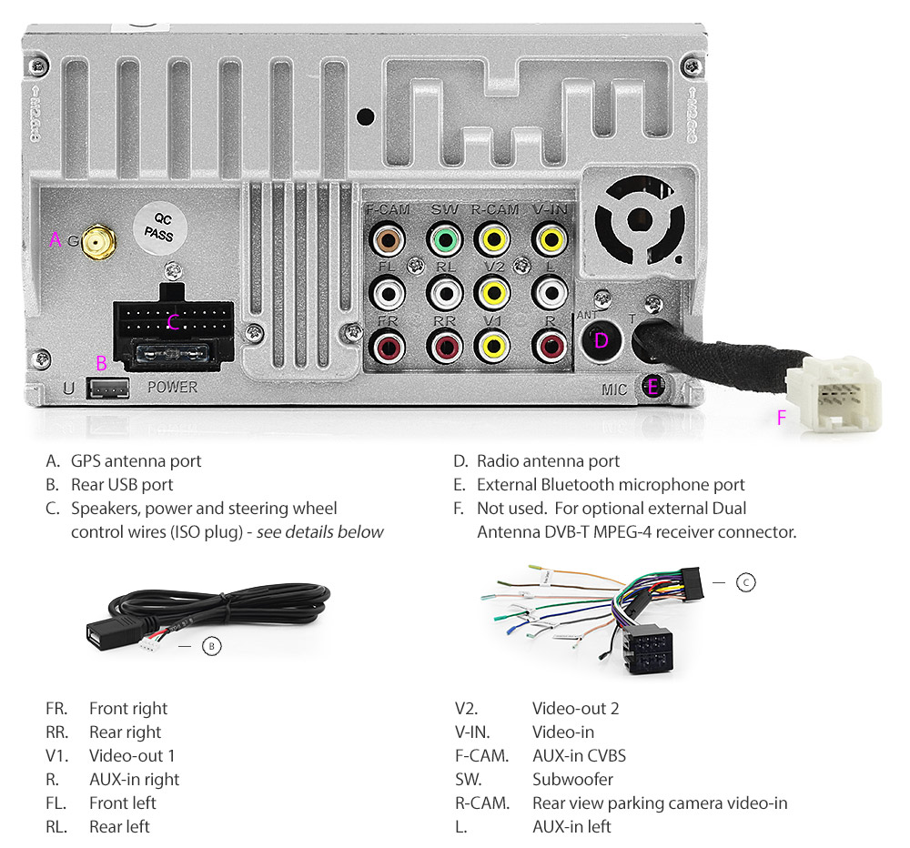 Toyota Aygo 2006 User Wiring Harness