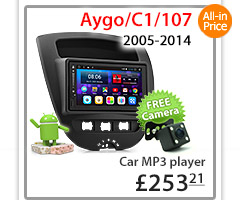 TAY07AND GPS 7-inch Aftermarket Toyota Aygo Citroen C1 Peugeot 107 1st Generation AB10 Year 2005 2006 2007 2008 2009 2010 2011 2012 2013 2014 7-inch Universal Double DIN Latest Australia UK European USA Original 7.1 7 Nougat car USB Charger 2.1A SD player radio stereo head unit details Aftermarket External and Internal Microphone Bluetooth Europe Sat Nav Navi Plug and Play Fascia Kit Right Hand Drive ISO Plug Wiring Harness Steering Wheel Control Double DIN MID Multi-Information Display Patch Lead Connects2 Free Reversing Camera Album Art ID3 Tag RMVB MP3 MP4 AVI MKV Full High Definition FHD Apple AirPlay Air Play MirrorLink Mirror Link 1080p DAB+ Digital Radio DAB +