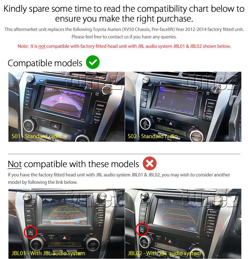 TCMR13AND GPS Aftermarket Toyota Camry 2nd Generation Gen Year 2012 2013 2014 Pre Facelift touchscreen capacitive 10 inches touchscreen Universal Double DIN Latest Australia UK European USA Original CarPlay Android Auto 10 Car USB player radio stereo 4GdLTE WiFi head unit details Aftermarket External and Internal Microphone Bluetooth Europe Sat Nav Navi Plug and Play ISO Plug Wiring Harness Matching Fascia Kit Facia Free Reversing Camera Album Art ID3 Tag RMVB MP3 MP4 AVI MKV Full High Definition FHD 1080p DAB+ Digital Radio DAB + Connects2 CTSIZ001.2