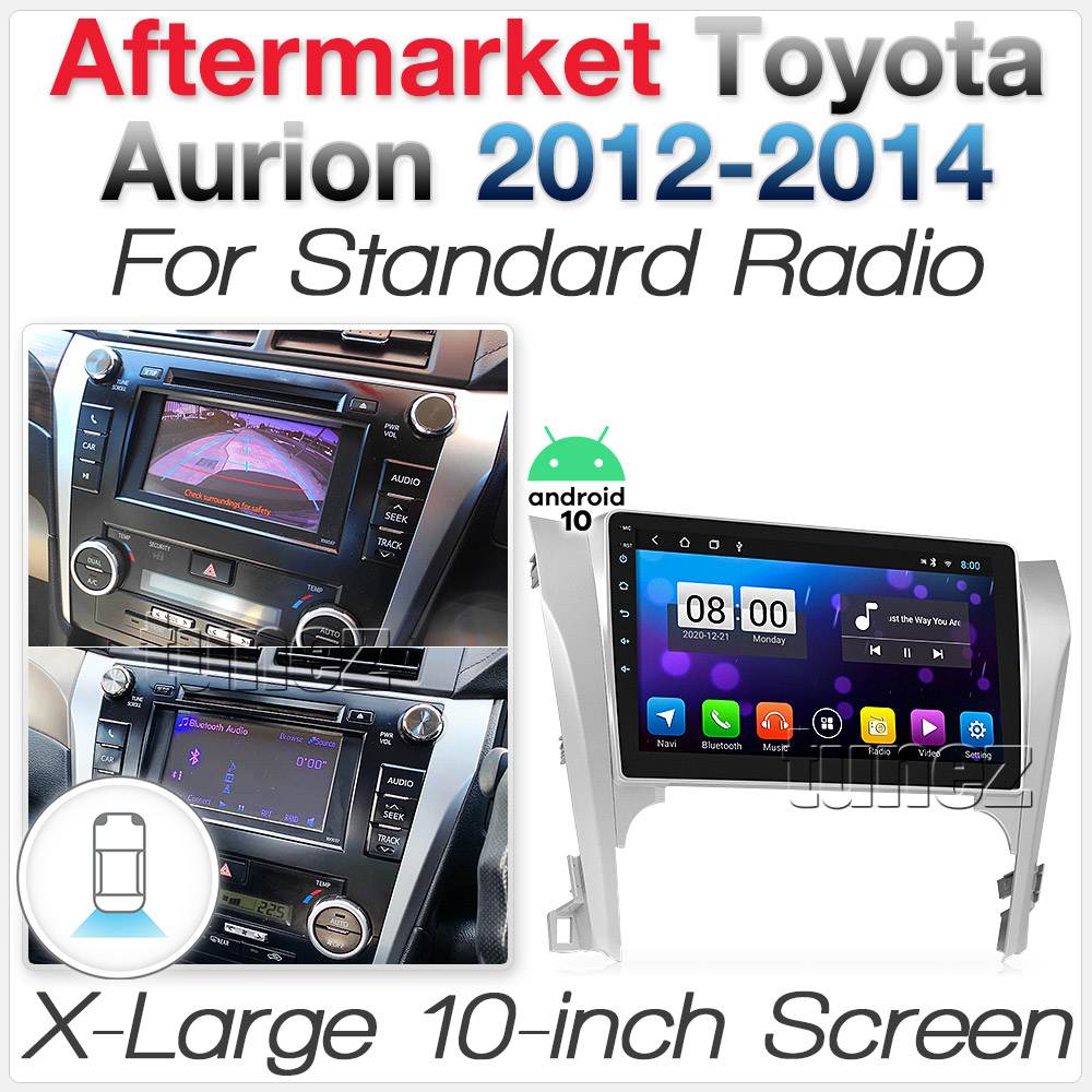 10" Android Car MP3 Player For Toyota Aurion XV50 2012-2014 Radio GPS Stereo MP4