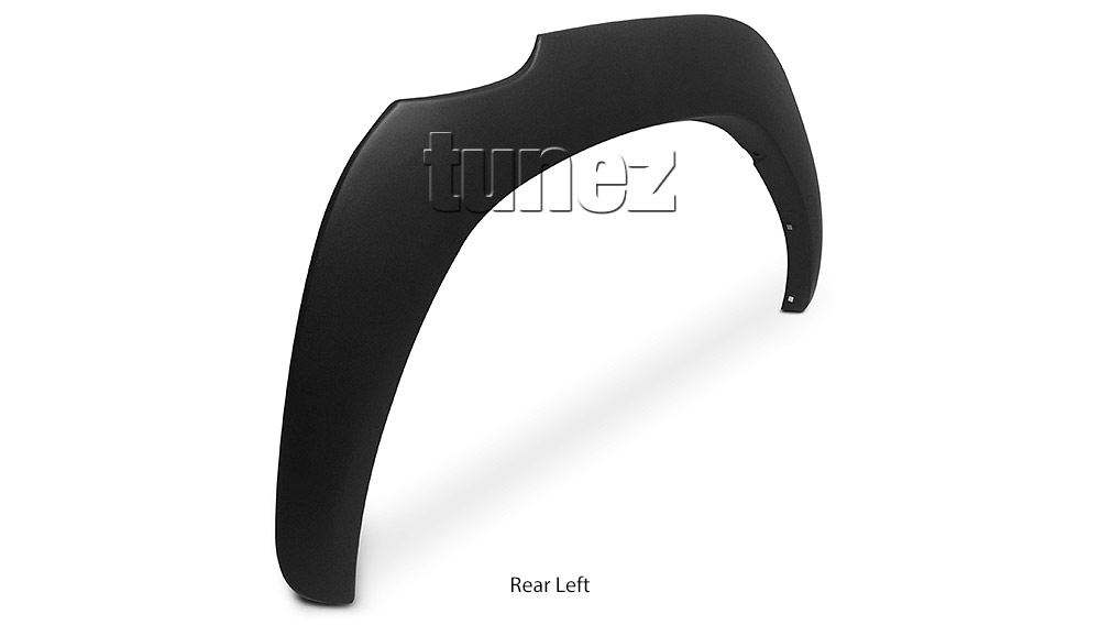 THF01 Toyota Hilux 8th Generation Gen GUN GUN1 AN120 AN130 2015 2016 2017 SR5 SR Hi-Rider Active Icon Invincible Workmate ABS Material OEM Fitting Aftermarket TRD OEM Toyota Racing Development Matt Matte Black 6 pieces piece pcs Set Kit Fender Fenders Flares Flare Strong ABS Plastic Rugged Menacing 3M Wheel Arch Complete Heavy Duty Aftermarket Pair Australia AU UK United Kingdom European Europe