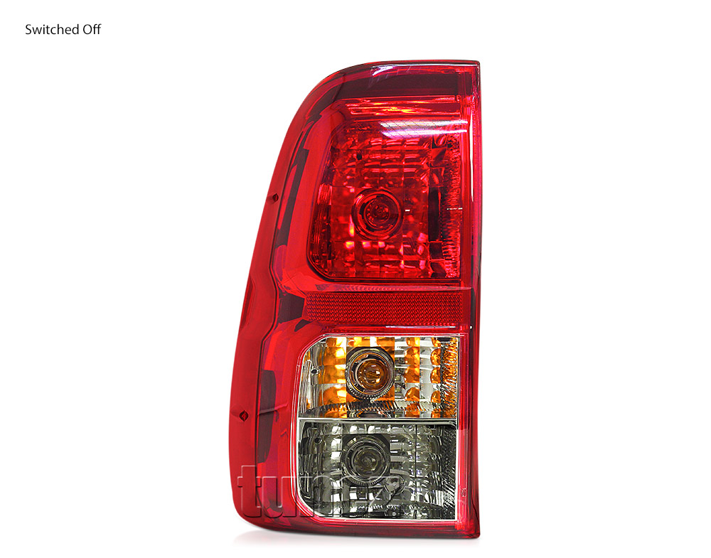 THL03 Toyota Hilux AN120 AN130 GUN1 8th Generation Gen 2015 2016 2017 2018 2019 2020 2021 Rouge Rugged X SR SR5 Workmate Replacement OEM Standard Original Replace A Pair Set Left Right Side LH RH ABS Back Rear Tail Light Tail Lamp Head Taillights LED Bulb Type Aftermarket