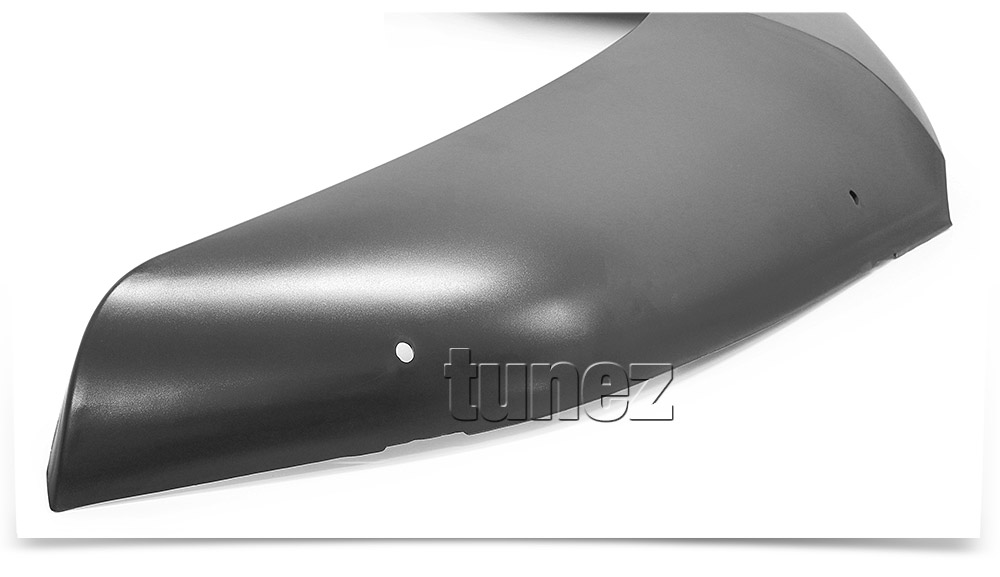 THM22 Toyota Hilux Series AN120 AN130 GUN1 GUN 8th Generation Gen Bonnet Visor Guard Protector Shield Black Matte Matt Solid Front For Workmate SR SR5 Rogue Rugged X Active Icon Invincible Tonka UK United Kingdom USA Australia Europe Night Dark Sky Series Edition For Car Aftermarket Set 3-Piece 2015 2016 2017 2018 2019 2020 2021 2022