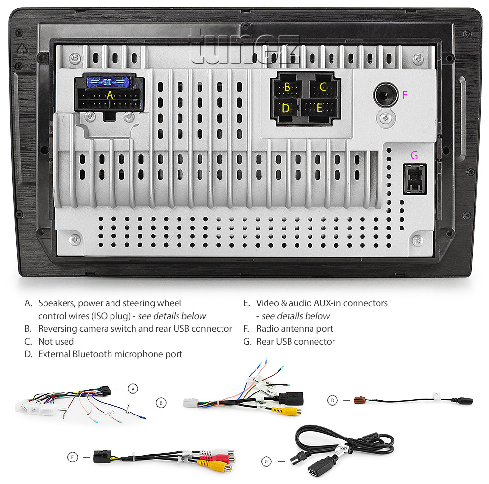 TLC13CP TLC13 Licensed Apple CarPlay Android Auto GPS GPS Super Large 9-inch Toyota Land Cruiser LandCruiser 100 Series J100 Year 2003 2004 2005 2006 2007 GXL Sahara Kakadu Super Large 9-inch Touch Screen IPS Capacitive Universal Double DIN Latest Australia UK European USA Original Car USB 2.0A Charge player radio stereo head unit Aftermarket External and Internal Microphone Bluetooth Europe Sat Nav Navi Plug and Play ISO Plug Wiring Harness Matching Fascia Kit Facia Free Reversing Camera Album Art ID3 Tag RMVB MP3 MP4 AVI MKV Full High Definition FHD AirPlay Air Play MirrorLink Mirror Link Connects2 CTSTY008.2 CTSTY00C CTSTY00CAMP CTSTY013.2