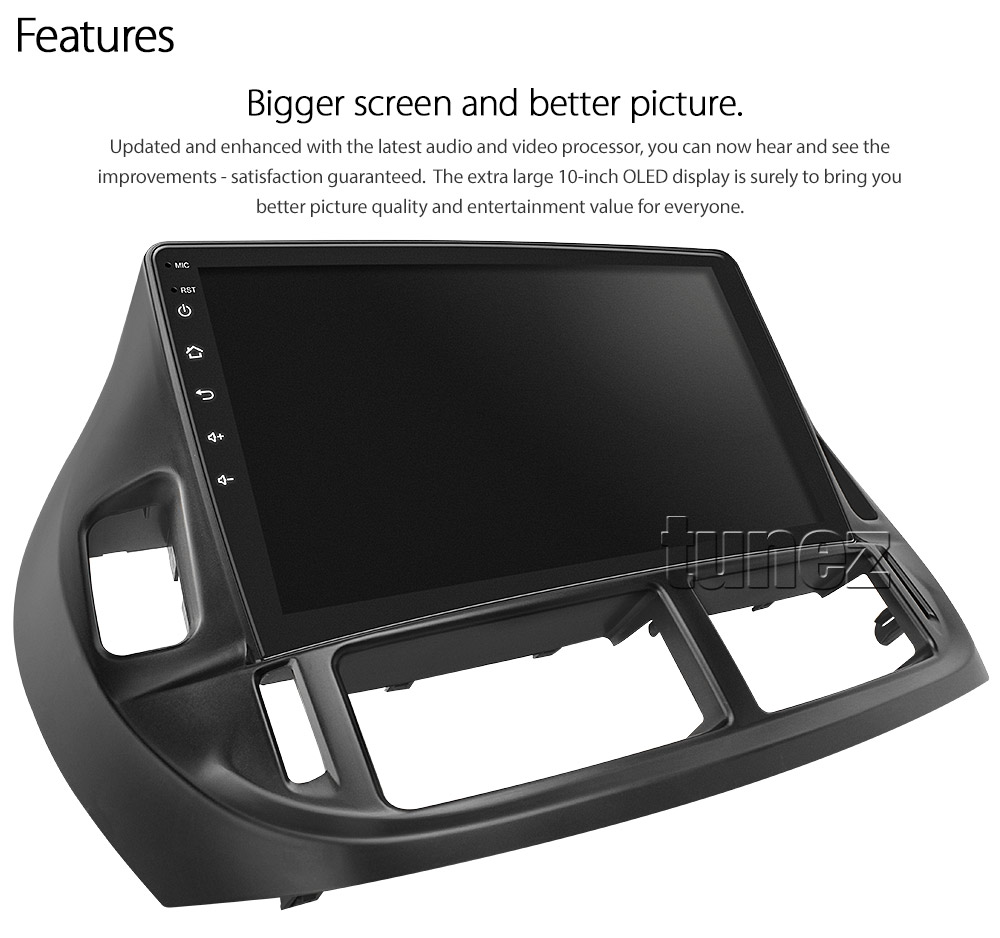 TPR01AND GPS Aftermarket Toyota Estima Previa ACR30 ACR40 XR30 XR40 Year 2000 2001 2002 2003 2004 2005 Aeras MPV chassis capacitive 10 inches touchscreen Universal Double DIN Latest Australia UK European USA Original CarPlay Android Auto 10 Car USB player radio stereo 4G LTE WiFi head unit details Aftermarket External and Internal Microphone Bluetooth Europe Sat Nav Navi Plug and Play ISO Plug Wiring Harness Matching Fascia Kit Facia Free Reversing Camera Album Art ID3 Tag RMVB MP3 MP4 AVI MKV Full High Definition FHD 1080p DAB+ Digital Radio DAB + Connects2 CTSIZ001.2
